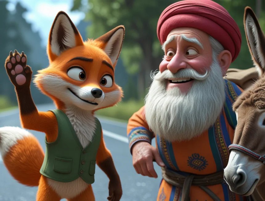 Nasreddin Hoca ile Kurnaz Tilki - Masal Oku