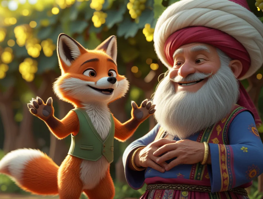 Nasreddin Hoca ile Kurnaz Tilki - Masal Oku