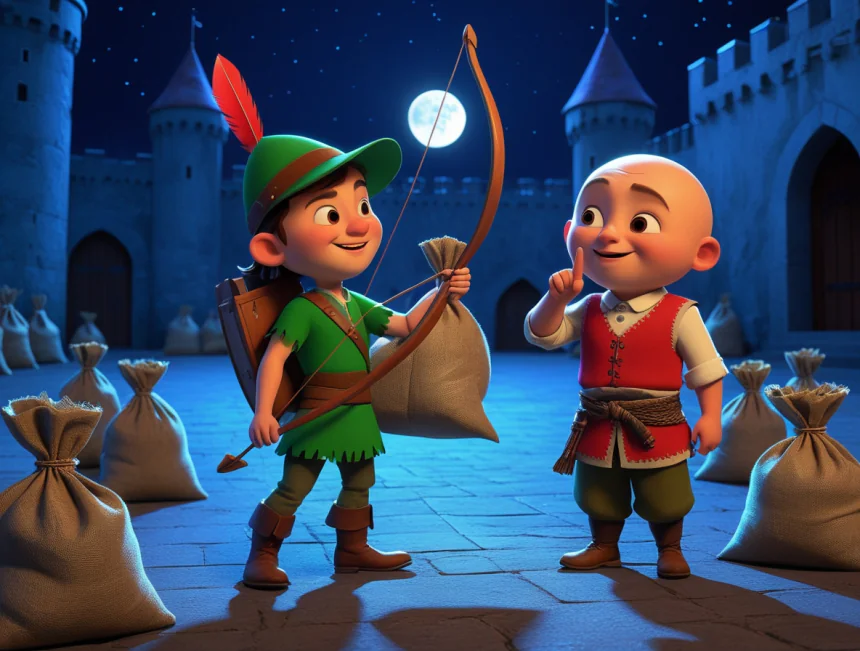 Keloğlan ile Robin Hood Masalı - Masal Oku