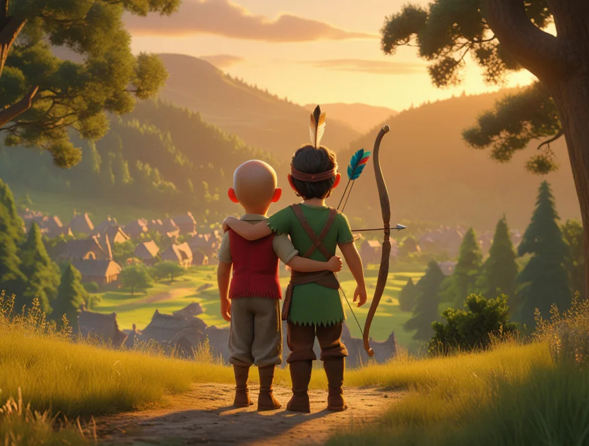 Keloğlan ile Robin Hood Masalı - Masal Oku