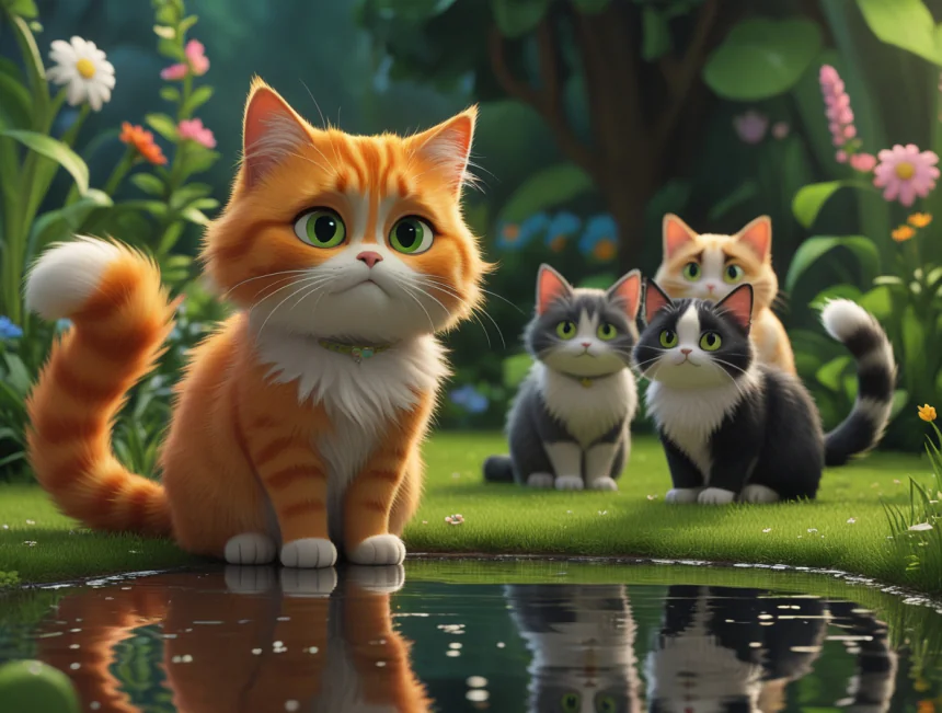 Turuncu Peri ile Turuncu Kedi - Masal Oku