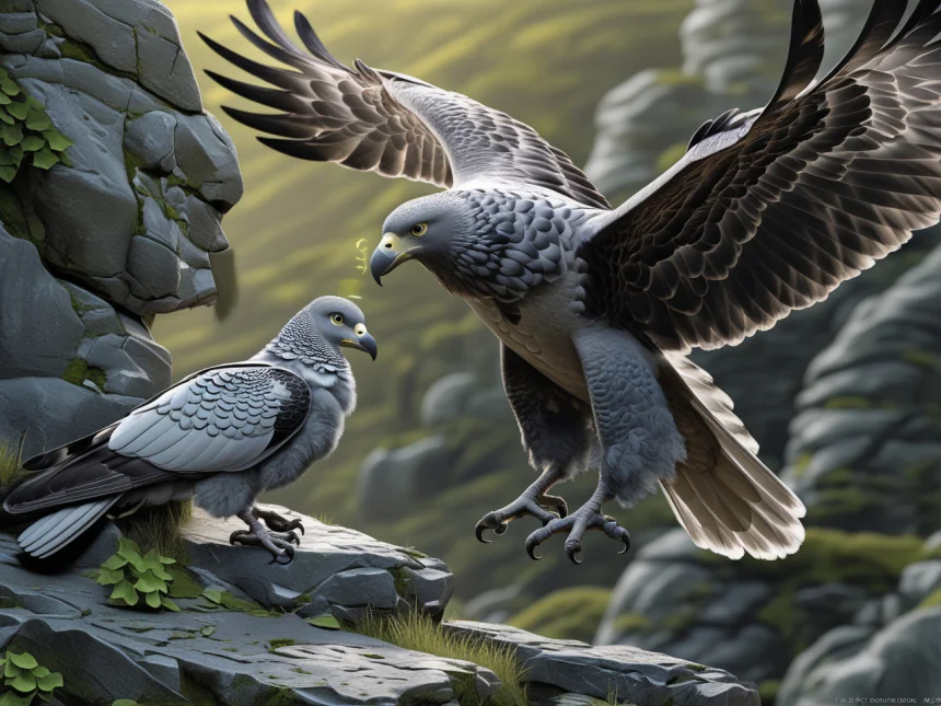 Kartal ile Güvercin Masalı - Masal Oku