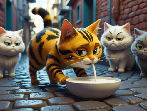Kötü Kedi Şerafettin Masalı - Masal Oku