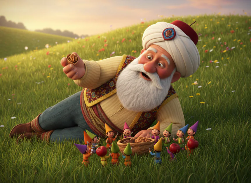 Nasreddin Hoca ve Minik İnsanlar Diyarı - Masal Oku