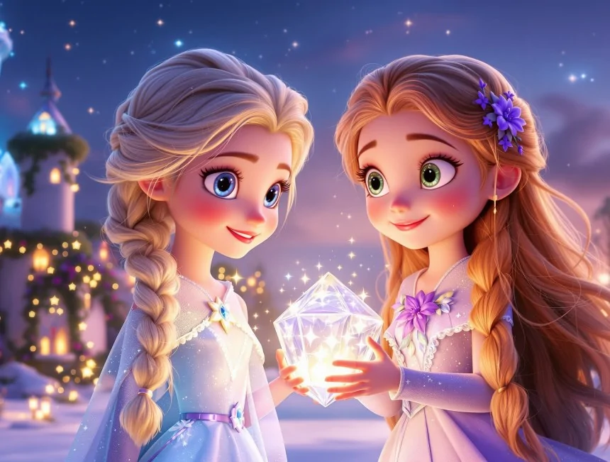 Elsa ile Rapunzel Masalı - Masal Oku
