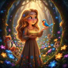 Altın Kız Alya ve Şifa Masalı