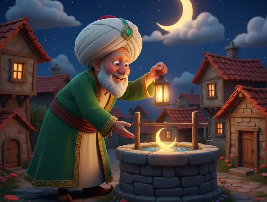 Nasreddin Hoca ve Kaybolan Ay - Masal Oku