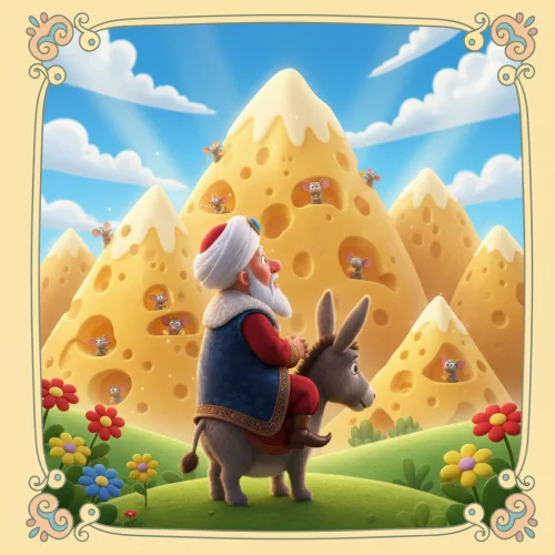 Nasreddin Hoca ile Peynir Dağları - Masal Oku