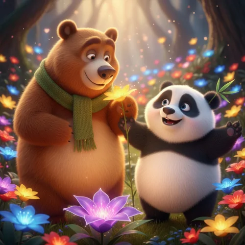 Ayı Yogi ile Panda Recep