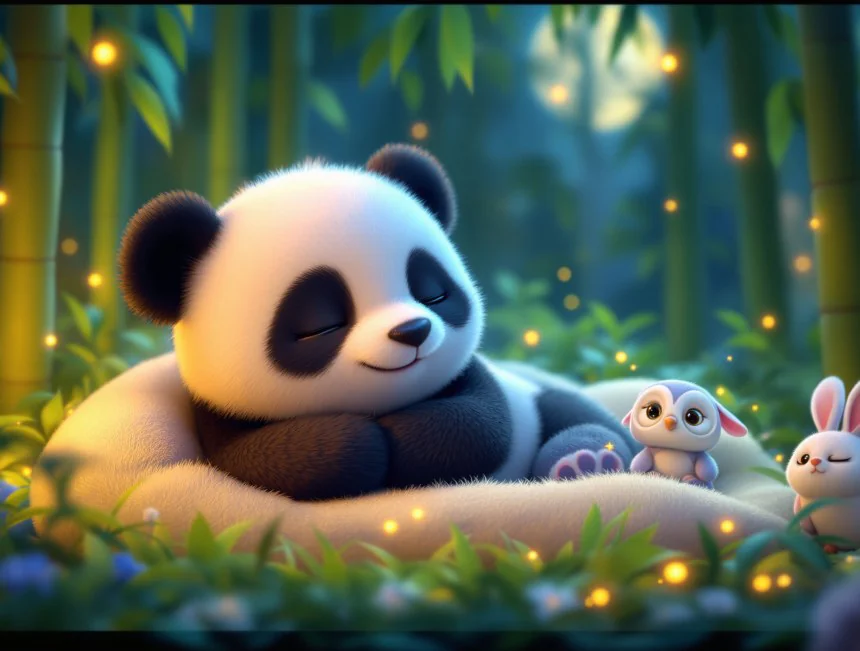 Uykusuz Panda Masalı - Masal Oku