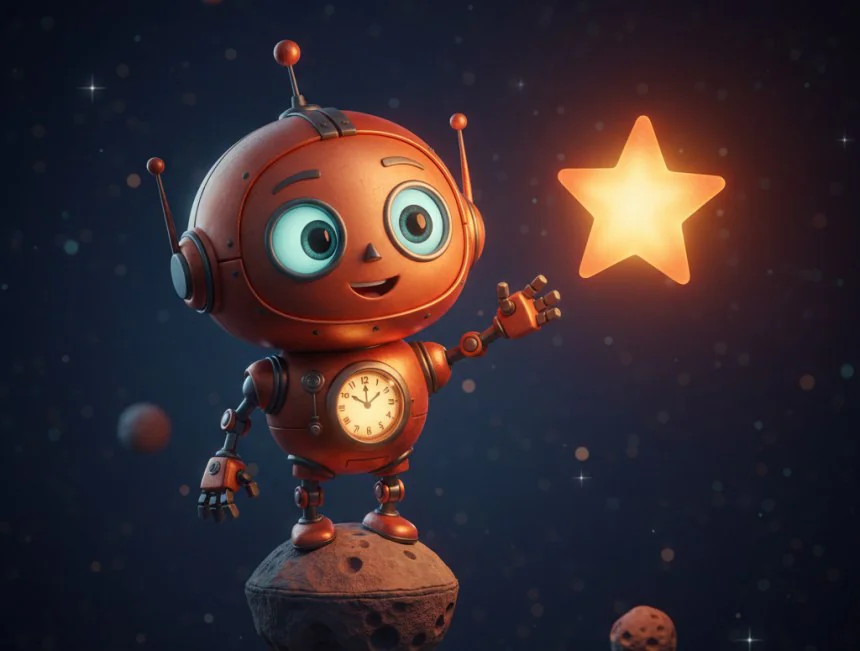 Paslı Robot ile Yıldız Masalı - Masal Oku