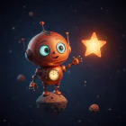 Paslı Robot ile Yıldız Masalı