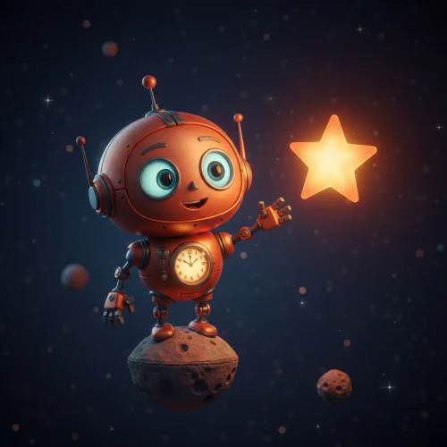 Paslı Robot ile Yıldız Masalı - Masal Oku